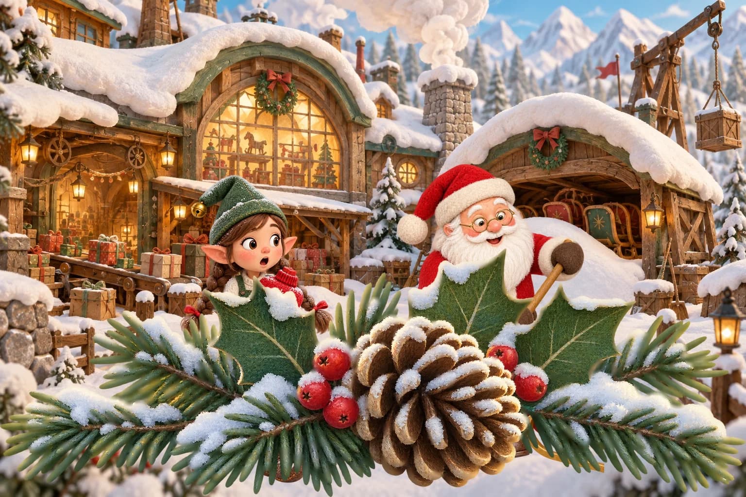 Illustration — La neige au goût de chocolat chaud, partie 2
